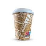 8oz Single wall Printed