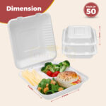 9x9 3 comp clamshell  - Image 3