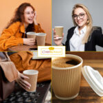 12oz  kraft ripple cups (without lids) - Image 7