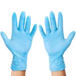 Blue Nitrile gloves