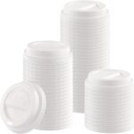 12oz  reclosable Lids white
