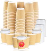 12oz  kraft ripple cups (without lids)